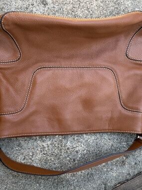 Leather purse/carryall
